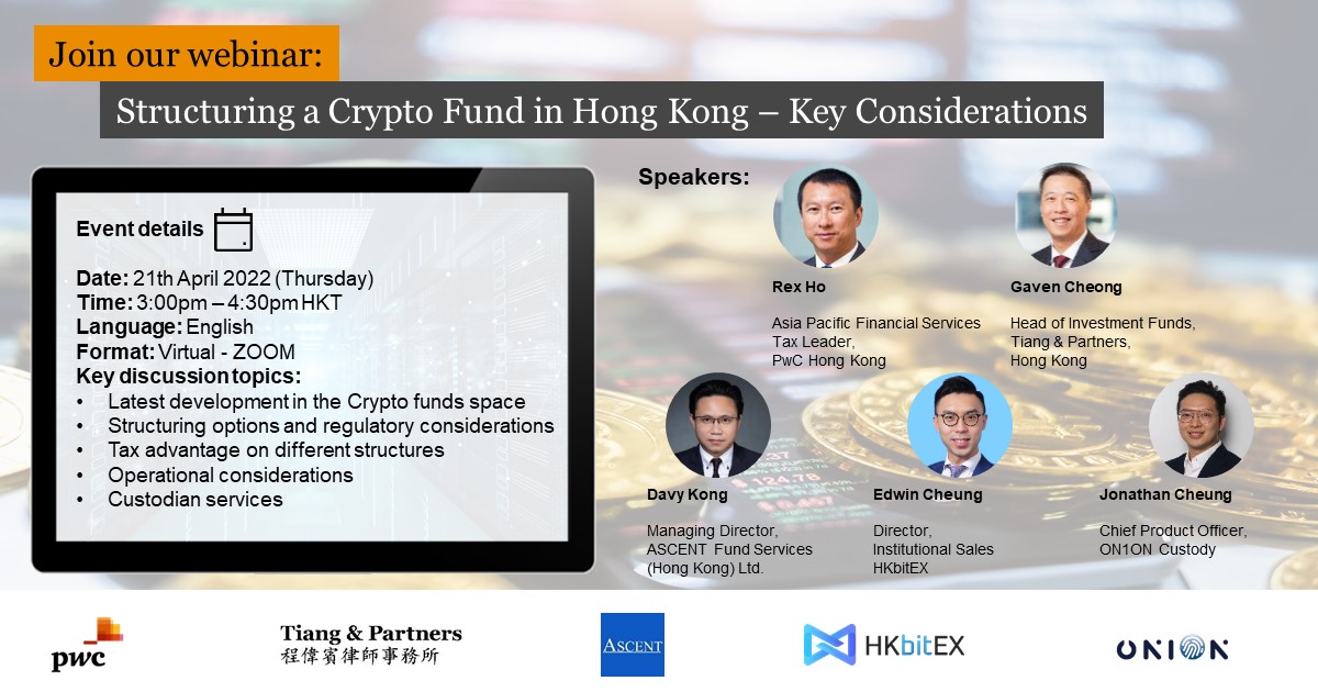 Structuring a Crypto Fund in Hong Kong – Key Considerations