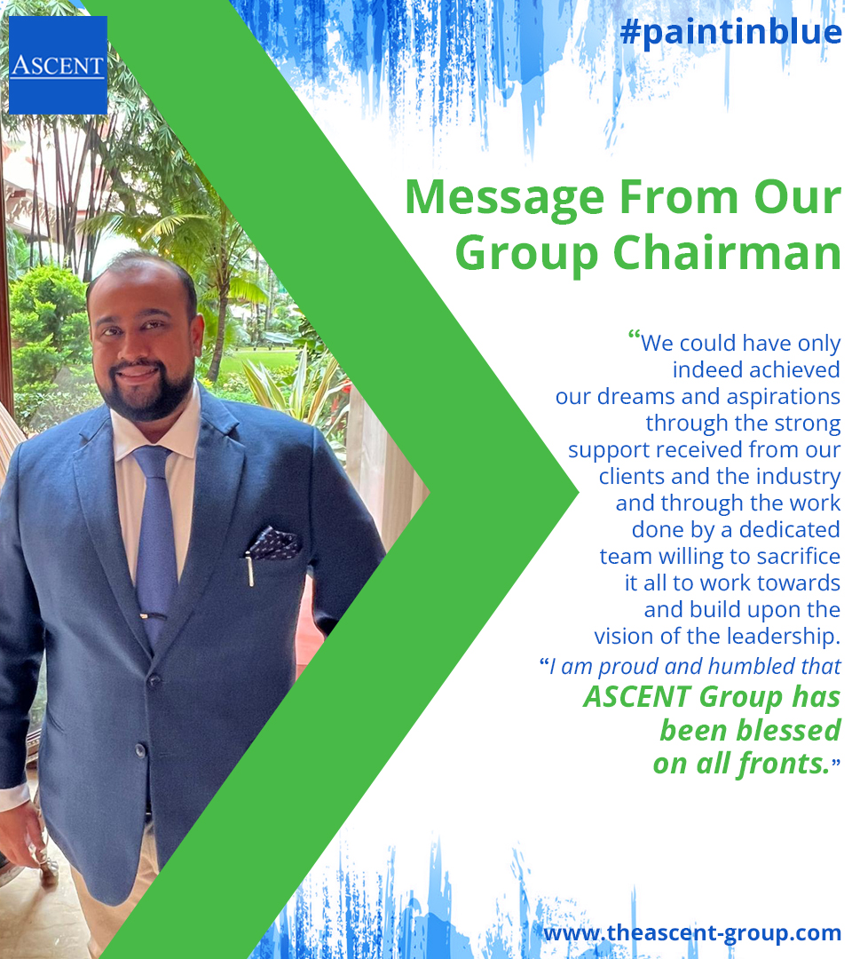 Message From Our Group Chairman