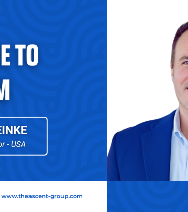 Welcome Announcement Graphic for Skyler Steinke, Managing Director - USA
